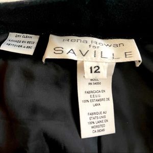 Rena Rowan for Saville 100% Pure Wool
Black Made in USA Sz 12